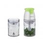 Castle Chopper with Attachments, 500ml, 500 Watt, White and Green - CHMP1050