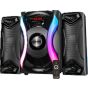 Platinum Bluetooth Subwoofer with Remote Control, 3 Units, Black - AH-4004