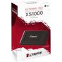 هارد درايف خارجي SSD كينجستون، 2 تيرا بايت، 2.5 بوصة، اسود - XS1000