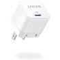Anker PowerPort III 20W Cube Fast PD USB C Charger with Foldable Plug for iPhone 14/14 Plus/14 Pro/14 Pro Max/13, Galaxy, iPad/iPad Mini and More (Cable Not Included)