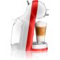 DeLonghi Nescafe Dolce Gusto MiniMe Espresso Machine, 0.8 Liters, 1500 Watt, White and Red - W.EDG305.WR