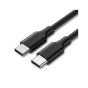 كابل USB-C يوجرين، 1 متر - اسود