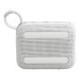 JBL Go4 Bluetooth Portable Speaker - White