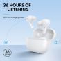 Anker Life Note 3i In-Ear Wireless Earphones with Microphone, White - A3983H21