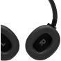 JBL Tune 760 Bluetooth Over Ear Headphones with Microphone, Black - JBLT760NCBLK