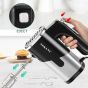 Sokany Hand Mixer, 800 Watt, Black and Silver - Sk-6621