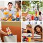 Signclubs Portable Blender 400ml, 40 Watt, Blue - B0CXDKBQKR
