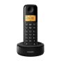 Philips Cordless Phone, Black - D1601B/63