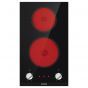 Gorenje Electric Hob, 30cm, 2 Burners, Black - EC321BCSC