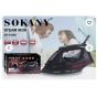 Sokany Steam Iron, 350 Ml, 2400 Watt, Black- sk-11009