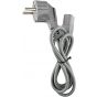 Keendex 3 Pin Laptop Power Cable, 1.8 Meters, Gray - KX 3405