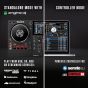 Numark Mixstream Pro Plus Wired and Wireless Standalone DJ Controller - Black