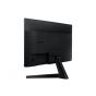 شاشة سامسونج 27 بوصة، IPS LED، بدقة FHD، معدل تحديث 75 هرتز، اسود - LF27T350FHMXUE 