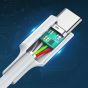 كابل USB-C يوجرين، 60 وات، 1 متر، ابيض - US264