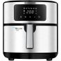Black + Decker Aerofry 6-in-1 Digital Air Fryer, 7.2 Liters, 1500W, Black and Silver - AF7257-B5