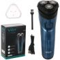 VGR Rechargeable Hair shaver, Wet and Dry, Blue - V-322
