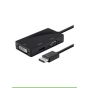 محول 3 في 1 من ذكر إلى HDMI وDVI وVGA - اسود