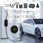AFYEEV Schuko Type 2 Electric Car Charging Cable, 32A, 7.2kW - Black
