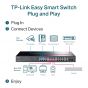 Tp-Link Gigabit Wireless Easy Smart Switch, 28 Ports, Black - TL-SG1428PE