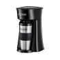 Black+Decker Coffee Maker with Travel Mug, 360ml, 650 Watts, Black and Silver - DCT10-B5