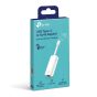 TP-Link USB Type-C to RJ45 Gigabit Ethernet Network Adapter, White- UE300C