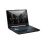 Asus TUF Gaming A15 2021 FA506NCR-HN007W Laptop, AMD Ryzen 7 7435HS, 512GB SSD, 8GB RAM, 15.6 Inch, FHD Display, NVIDIA GeForce RTX 3050 4GB GDDR6, Windows 11 - Graphite Black