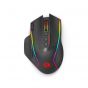 ماوس جيمنج لاسلكي ريدراجون سواين، دقة 16000 نقطة لكل بوصة، اسود - M915RGB-WL