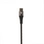 كابل USB -C الى لايتنينج لافينتو، 1 متر، اسود - MP533