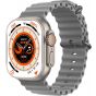 T900 Ultra 3 Smart Watch, 2.09 Inch - Dark Silver Case and Grey Strap