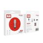 Earldom Wireless Audio Receiver Adapter with Microphone, Silver and Black - ET-M73