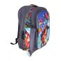 Gharibo Bags School Backpack With Pencil Case For Girls, Candy Pattern - Grey