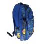 Gharibo Bags School Backpack With Pencil Case For Kids, Emoji Pattern - Blue