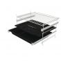 Gorenje Electric Built-in Oven with Grill, Multi-Function, 60 cm, 77 Liters, Black - BOSX6737E09BG