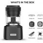 Kenwood Duo Prep 2 In 1 Chopper and Grinder, 500ml, 800 Watt, Black - CHP80.000BK
