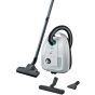 Bosch Series 4 ProHygienic Canister Vacuum Cleaner, 2200 Watt, White- BGL38WHYG