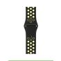 Silicone Sport Band for Apple Watch, 42mm- Black and Lemon