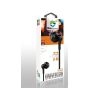 Blue Spectrum Wired Earphones, Black - D-46