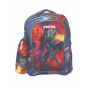 Gharibo Bags School Backpack With Pencil Case For Boys, Spiderman Pattern - Red and Navy