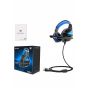 Beexcellent GM-5 Wired Gaming Headset for Mac, Nintendo Switch, PS4, PC and Xbox, LED Lights, Surround Sound - Black