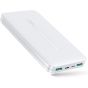 Joyroom Wired Power Bank, 10000 mAh, White - JR-T012