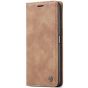 Compatible with Samsung Galaxy Note 10 Lite Case Premium PU Leather Flip Case Magnetic Card Slot and Functional Holder Compatible with Samsung Galaxy Note 10 Lite (Brown)