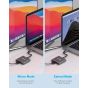 محول USB فئة C 3 في 1 كيوي بيرد- اسود