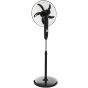 I Home Stand Fan, 18 Inch, Black - IH518 