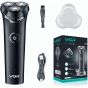 VGR Rechargeable Shaver, Wet and Dry, Black - V-319