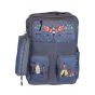 Gharibo Bags School Backpack With Pencil Case For Kids, Eagle Pattern - Grey