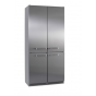 Fagor Freestanding Refrigerator, No Frost, 24 FT, Stainless Steel - FFK6725AXSR