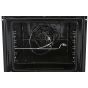 Fresh Built-In Dual Oven With Grill, 56 Liters, Black - 9636