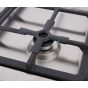 Fresh Hammer Digital Gas Cooker, 5 Burners, Black and Silver - 16937