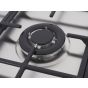 Fresh Hammer Digital Gas Cooker, 5 Burners, Black and Silver - 16937