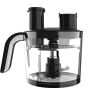 Fresh Hand Blender Set, 800ml, 1100 Watts, Black - HB-1100FO